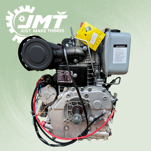 motor jmt1100FE diesel parte trasera